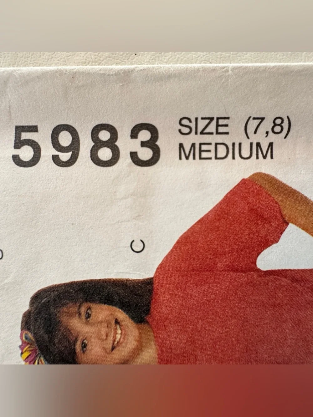Vintage McCall's 5983 Kids' Boxer Shorts Uncut Sewing Pattern (Medium 7-8)